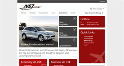 Desktop Screenshot of nsj-cars.at